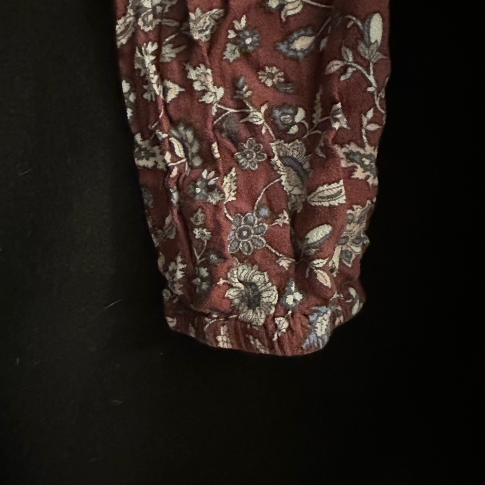 Maroon Vintage J.Jill Blouse Size Large